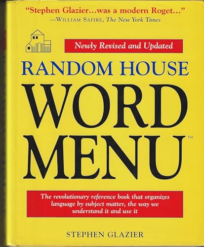 9780679449638: Random House Word Menu