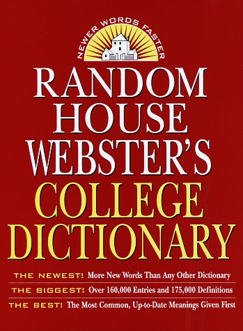 Beispielbild fr Random House Websters College Dictionary zum Verkauf von Virginia Martin, aka bookwitch