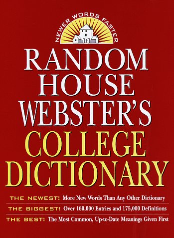 Stock image for Random House Webster's College Dictionary, Second Edition for sale by BookHolders