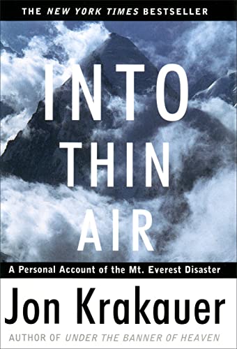 Stock image for Into Thin Air: A Personal Account of the Mount Everest Disaster for sale by Orion Tech