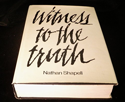 Beispielbild fr Witness to the truth zum Verkauf von Books From California