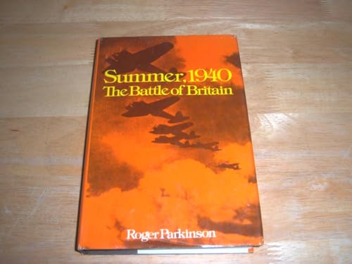 Beispielbild fr Summer, 1940: The Battle of Britain zum Verkauf von Books From California