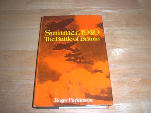 Stock image for Summer, 1940: The Battle of Britain for sale by Kisselburg Military Books