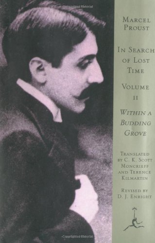 Imagen de archivo de In Search of Lost Time, Volume 2: Within a Budding Grove (Modern Library) (v. 2) a la venta por HPB-Emerald