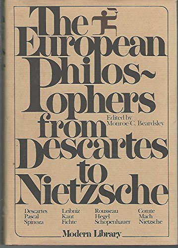 9780679600244: European Philosophers from Descartes to Nietzsche (Modern Library)