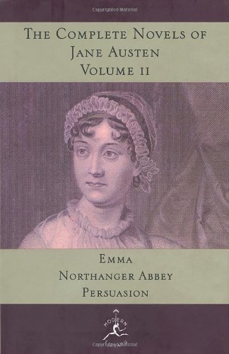 Imagen de archivo de The Complete Novels of Jane Austen, Vol. 2 (Emma / Northanger Abbey / Persuasion) a la venta por HPB-Movies