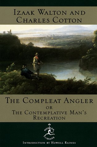 Stock image for The Compleat Angler: or, The Contemplative Man's Recreation (Modern Library) for sale by Irish Booksellers