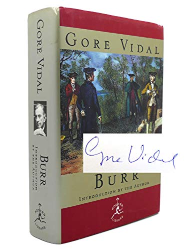 Imagen de archivo de Burr: A Novel (Modern Library) a la venta por Irish Booksellers