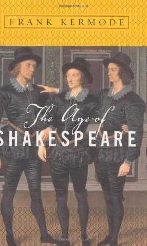 Beispielbild fr The Age of Shakespeare zum Verkauf von Better World Books