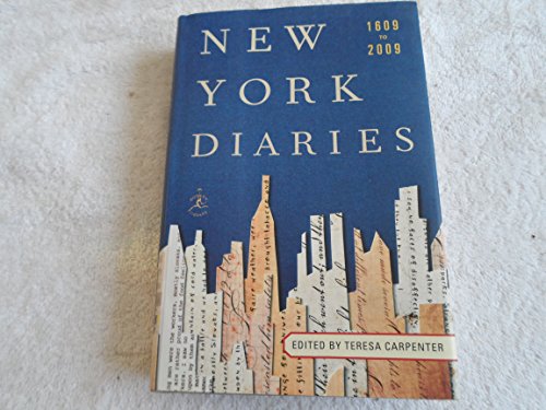 Imagen de archivo de New York Diaries: 1609 to 2009 (Modern Library) a la venta por Books From California