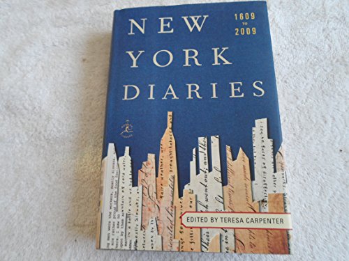 Stock image for New York Diaries: 1609 to 2009 for sale by ThriftBooks-Dallas