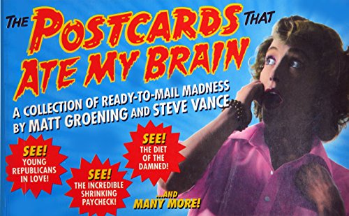 Stock image for The Postcards That Ate My Brain: A Collection of Ready-to-Mail Madness for sale by SecondSale