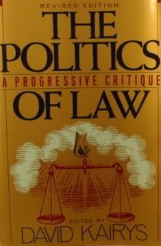 Beispielbild fr The Politics of Law : A Progressive Critique zum Verkauf von Better World Books