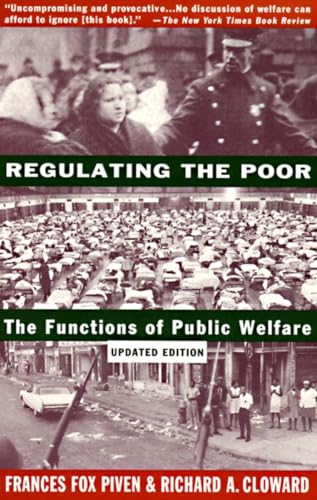 9780679745167: Regulating the Poor: The Functions of Public Welfare