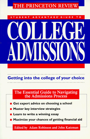 9780679745907: College Admissions