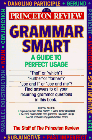 Beispielbild fr Grammar Smart (The Princeton Review) zum Verkauf von SecondSale