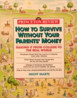 Beispielbild fr Surviving Without Your Parents' Money zum Verkauf von Better World Books