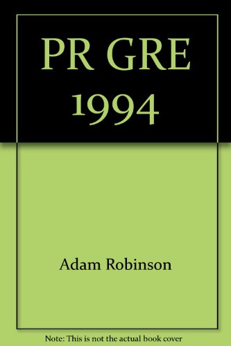 PR Gre 1994 (9780679746775) by Robinson, Adam