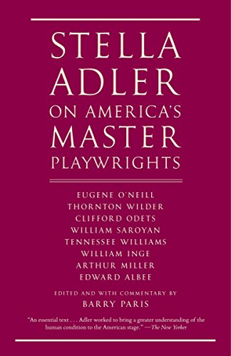 Beispielbild fr Stella Adler on America's Master Playwrights zum Verkauf von Blackwell's
