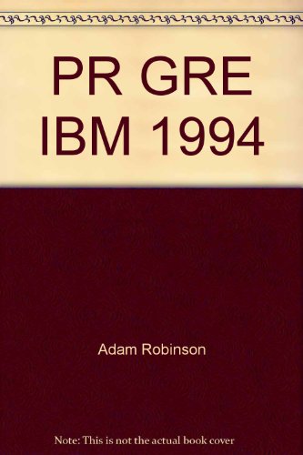 PR Gre Ibm 1994 (9780679748915) by Robinson, Adam