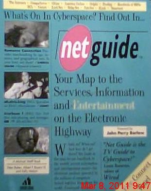 Beispielbild fr Net Guide : Your Map to the Services, Information, and Entertainment on the Electronic Highway zum Verkauf von Better World Books