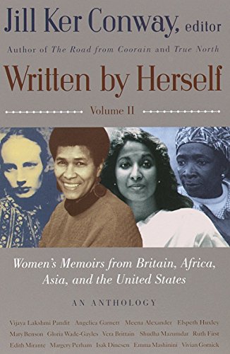 9780679751090: Written by Herself: Volume 2: Women's Memoirs From Britain, Africa, Asia and the United States: 002