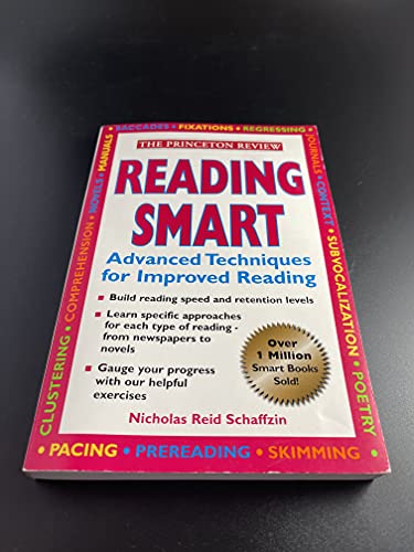 Imagen de archivo de Reading Smart: Advanced Techniques for Improved Reading a la venta por 2Vbooks