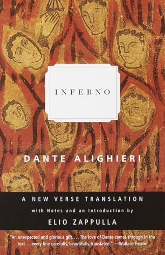 Beispielbild fr Inferno : A New Verse Translation zum Verkauf von Better World Books