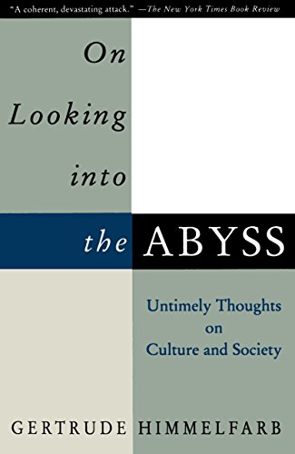 Beispielbild fr On Looking Into the Abyss: Untimely Thoughts on Culture and Society zum Verkauf von Wonder Book