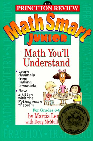 Imagen de archivo de The Princeton Review Math Smart Junior: Math You'LL Understand a la venta por 2Vbooks