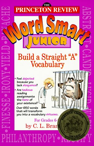 Beispielbild fr Word Smart Junior: How to Build a Straight "A" Vocabulary zum Verkauf von SecondSale