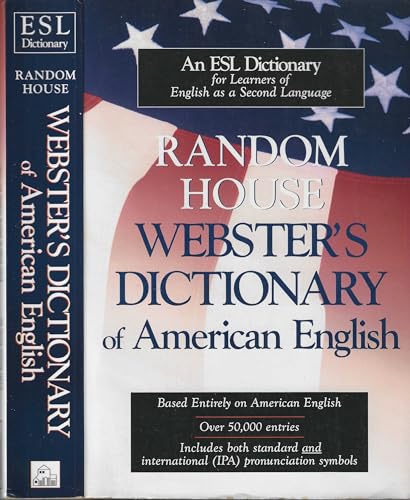 Beispielbild fr Random House Webster's Dictionary of American English zum Verkauf von BooksRun