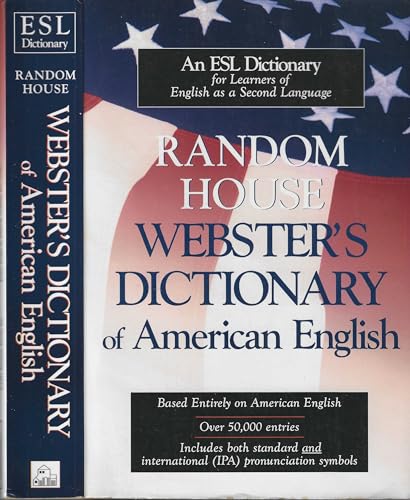 Imagen de archivo de Random House Webster's Dictionary of American English a la venta por Front Cover Books