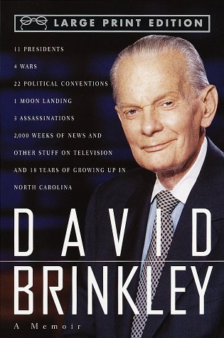 9780679765066: David Brinkley (Random House Large Print)