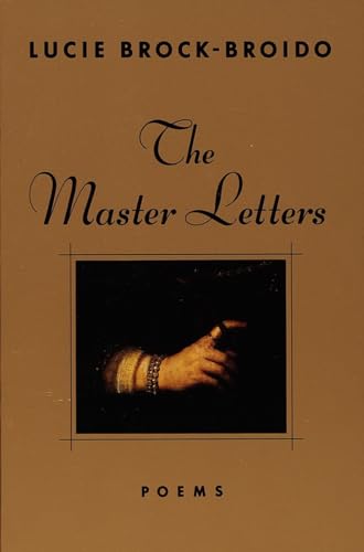 Stock image for The Master Letters: Poems for sale by Solr Books