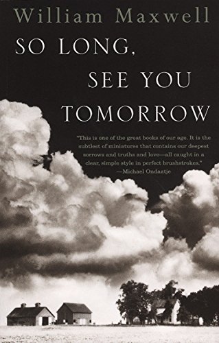 9780679767206: So Long, See You Tomorrow: National Book Award Winner