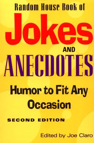 Beispielbild fr Random House Book of Jokes and Anecdotes zum Verkauf von Better World Books