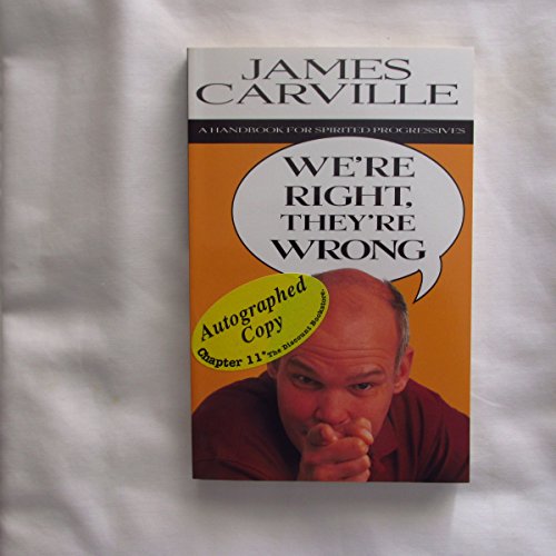 Beispielbild fr We're Right, They're Wrong : A Handbook for Spirited Progressives zum Verkauf von Better World Books