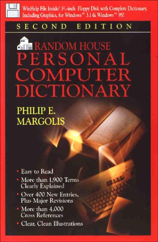 Imagen de archivo de Random House Personal Computer Dictionary and Windows Help File a la venta por Wonder Book