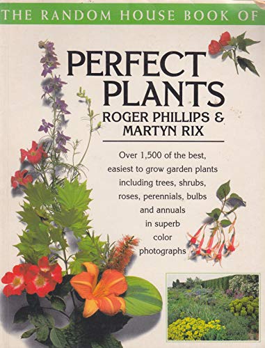 Beispielbild fr Book of Perfect Plants zum Verkauf von Better World Books
