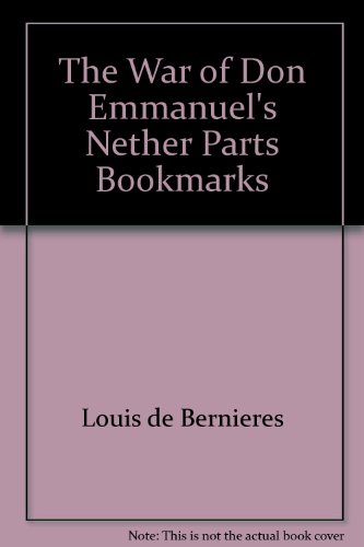 9780679776789: The War of Don Emmanuel's Nether Parts Bookmarks