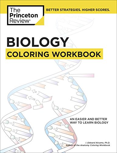 9780679778844: The Princeton Review Biology Coloring Workbook