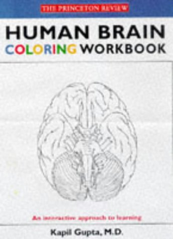 9780679778851: The Princeton Review Human Brain Coloring Workbook