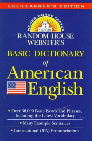Stock image for Random House Websters Basic Dictionary of American English for sale by Wonder Book
