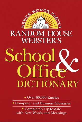 9780679780083: Random House Webster's School & Office Dictionary