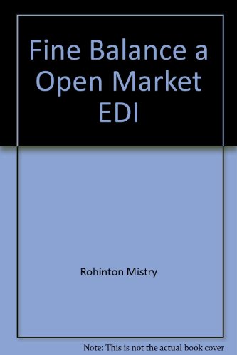 9780679781622: Fine Balance a Open Market EDI