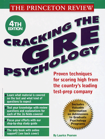 9780679784067: Cracking the Gre Psychology Test (4th ed)