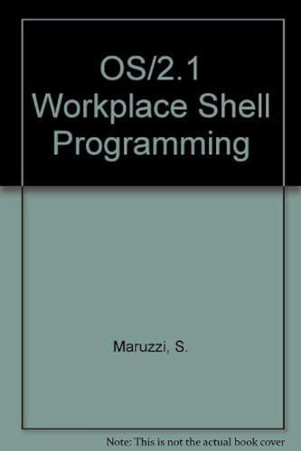 9780679791621: OS/2.1 Workplace Shell Programming