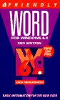 Stock image for Friendly Word 6.0 for Windows for sale by Robinson Street Books, IOBA