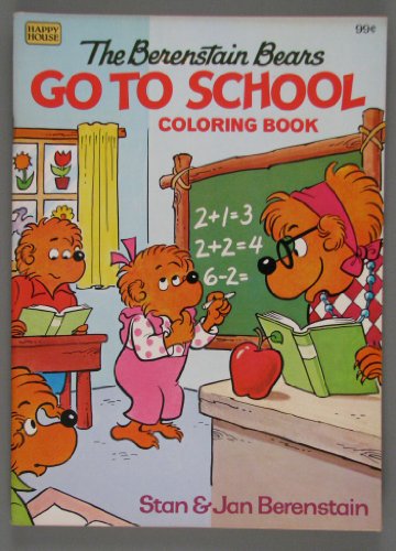 The Berenstain Bears Go to School / Coloring Book (9780679804819) by Berenstain, Stan